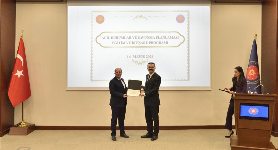 Acil Durumlar ve Savunma Planlaması Dairesi Başkanlıkları Personeline Yönelik Eğitim ve İstişare Programı Düzenlendi