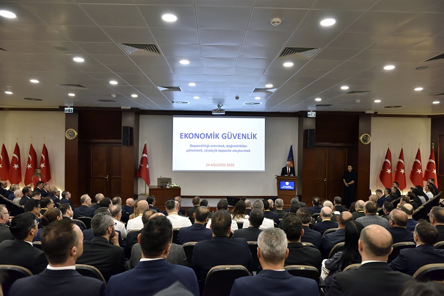 Hazine ve Maliye Bakanımız Sayın Mehmet Şimşek’in Katılımıyla Gerçekleştirilen Millî Güvenlik Konferansları Programı (24 Ağustos 2026)